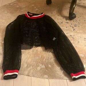 Mesh long sleeve size m